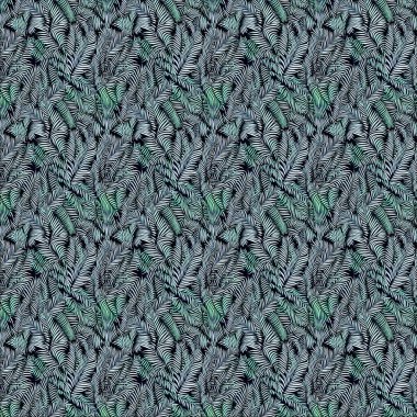 Kusursuz desenli İllüstrasyon eğreltiotu