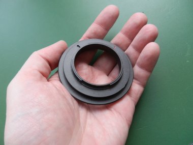 Accessory for smartphone and computer in the  hand