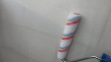 Sonraki resim için duvar yüzeyi hazırlanıyor