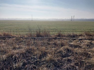 İlkbahar sabahı bir köyde şafak vakti