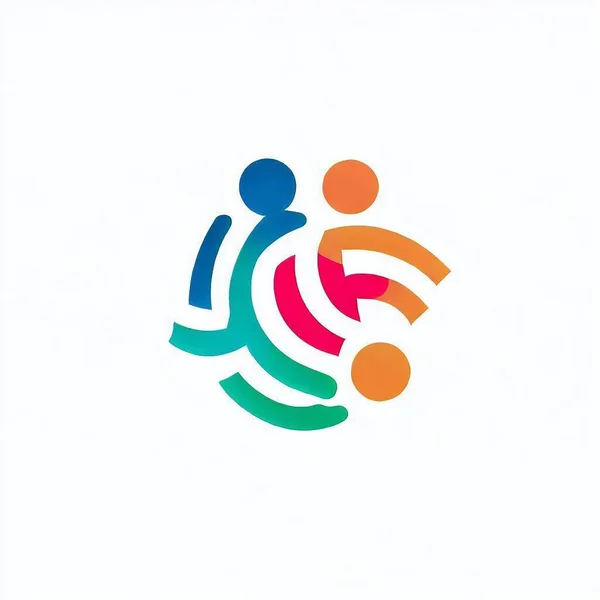 Inclusive Design Logo Company — Stock Photo, Image