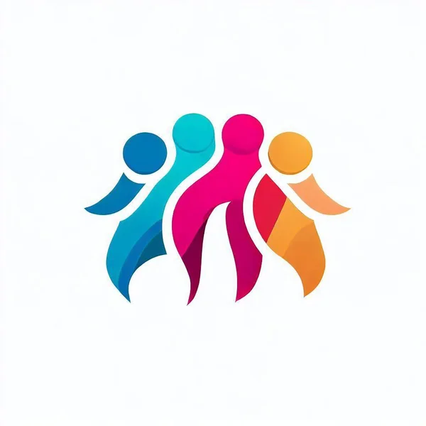Şirket Için Özel Tasarım Logosu — Stok fotoğraf