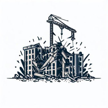 Savaştan sonra binaların yeniden inşası