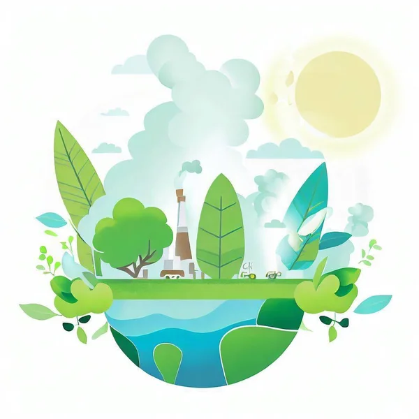 Környezetvédelem Természetvédelem — Stock Fotó