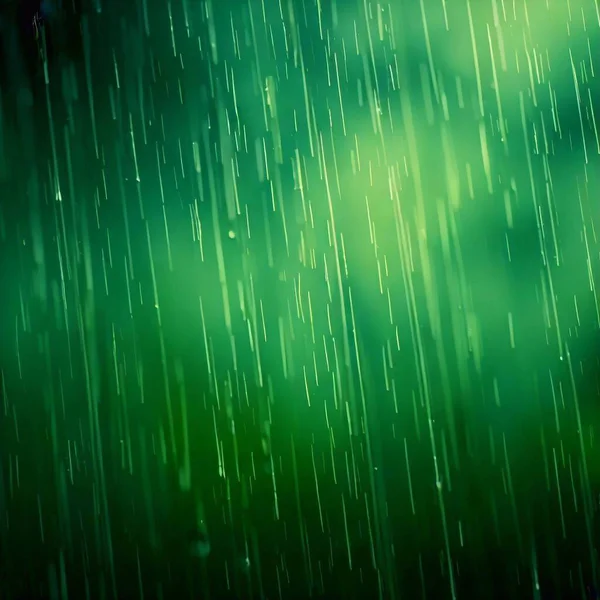 Green Background Desktop Wallpaper Raindrops — Stock Photo, Image