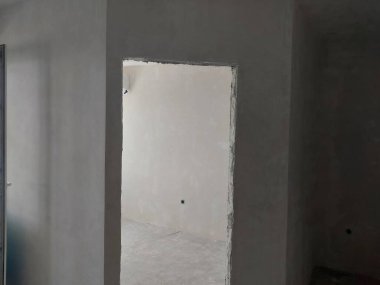 Yeni apartman dairesinde yenileme.