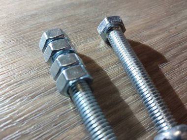 Metal bağlantıları için vida somunları