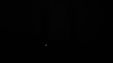 Gece gökyüzünde Kış Ayı