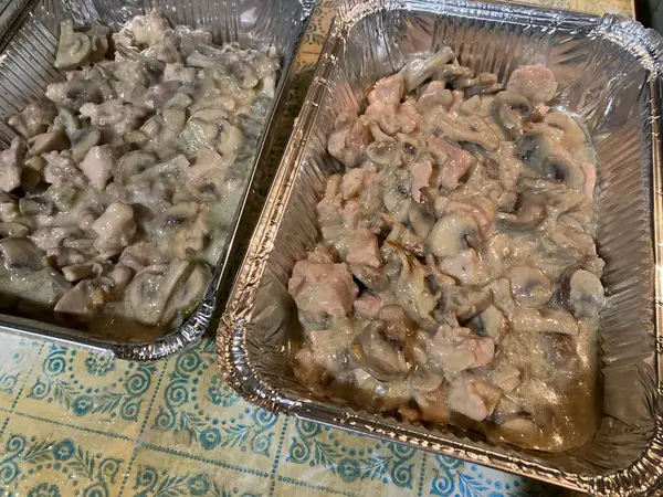 Kızarmış jülyen hazırlıyorum.