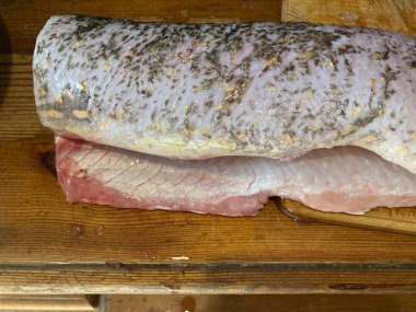 Tatlı su kesme yırtıcı balık turna balığı