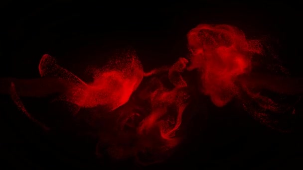 Optische Täuschungen Rauchschwaden Abstrakte Bewegliche Flüssigkeit Psychedelische Abstraktion Zur Hypnose — Stockvideo