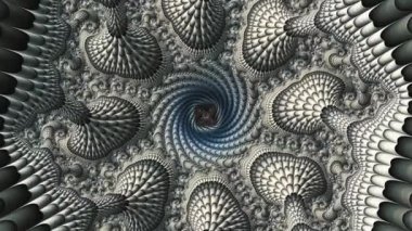 4k Soyut Çok Renkli Hareket Grafikleri arka planı. Ya da yoga, kulüpler, şovlar, mandala, fraktal animasyon için. Güzel parlak süs..