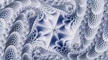 4k Soyut Çok Renkli Hareket Grafikleri arka planı. Ya da yoga, kulüpler, şovlar, mandala, fraktal animasyon için. Güzel parlak süs..