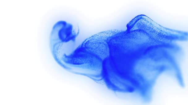 Візуальні Ілюзії Димові Хвилі Психоделічна Абстракція Гіпнозу Фон Відтворення Відео — стокове відео