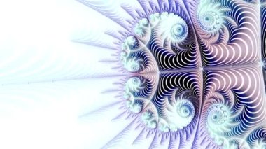 4k Soyut Çok Renkli Hareket Grafikleri arka planı. Ya da yoga, kulüpler, şovlar, mandala, fraktal animasyon için. Güzel parlak süs..