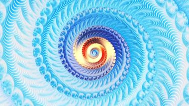 4k Soyut Çok Renkli Hareket Grafikleri arka planı. Ya da yoga, kulüpler, şovlar, mandala, fraktal animasyon için. Güzel parlak süs..