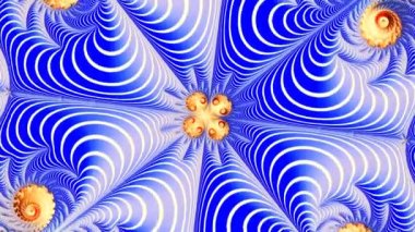 4k Soyut Çok Renkli Hareket Grafikleri arka planı. Ya da yoga, kulüpler, şovlar, mandala, fraktal animasyon için. Güzel parlak süs..