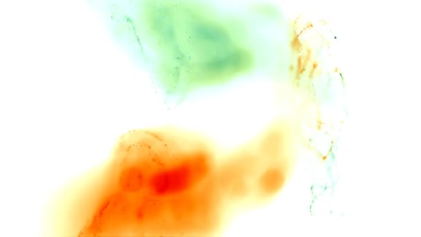 Визуальные Иллюзии Дымовые Волны Абстрактная Движущаяся Жидкость Компьютерная Графика Оформления — стоковое видео