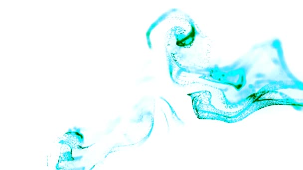 Візуальні Ілюзії Димові Хвилі Абстрактна Рухома Рідина Комп Ютерна Графіка — стокове відео