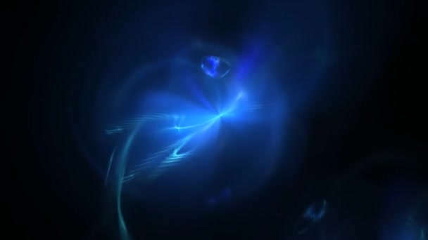 催眠时的迷幻抽象 视频骑师的背景Vj Visual Illusion Smoke Waves 抽象的运动流体 设计音乐会 夜总会 小故障的计算机图形学 — 图库视频影像
