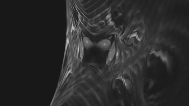 Психоделічна Абстракція Гіпнозу Фон Відтворення Відео Хокею Візуальні Ілюзії Димові — стокове відео