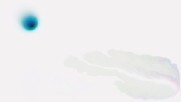 Різнокольорові Яскраві Фарби Рухаються Рідині Світильником Психоделічна Абстракція Гіпнозу Фон — стокове відео