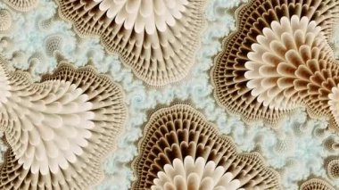 Camera movement inside a multicolor bright fractal, similar to a natural ornament. 4k Abstract multicolored motion graphics background. Or for yoga, clubs, shows, mandala, fractal animation.