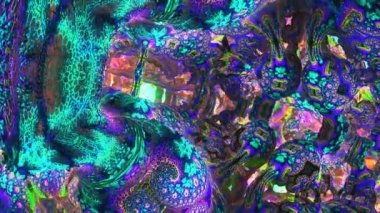 Psychedelic abstraction for hypnosis. Computer graphics for the design of concerts, nightclubs, glitch