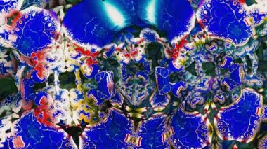 Psychedelic abstraction for hypnosis. Computer graphics for the design of concerts, nightclubs, glitch