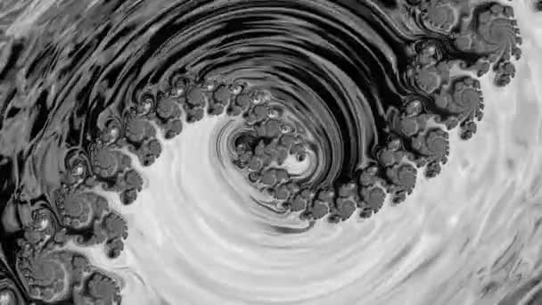 Fractale Veelkleurige Beweging Grafische Achtergrond Psychedelische Abstractie Voor Hypnose Achtergrond — Stockvideo