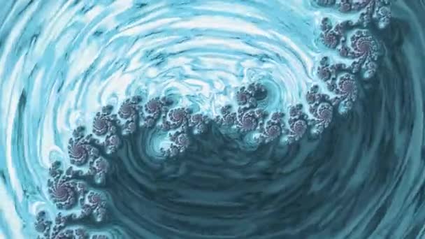 Fractal Mouvement Multicolore Fond Graphique Abstraction Psychédélique Pour Hypnose Arrière — Video