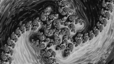 Dans eden Fraktal - Büyüleyici 4K 'daki Parlak Örnekler. 4K yanardöner fraktalın hipnotik cazibesini yaşayın. Kamera zarif bir şekilde onun karmaşık desenlerini hareket ettirir ve duyularınızı büyüler.