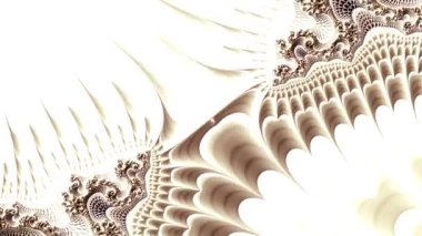 4k Soyut Çok Renkli Hareket Grafikleri arka planı. Fraktal dizilim 3 boyutlu. Yoga, kulüpler, gösteriler, mandala, fraktal animasyon.