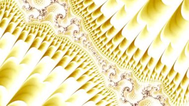 4k Soyut Çok Renkli Hareket Grafikleri arka planı. Fraktal dizilim 3 boyutlu. Yoga, kulüpler, gösteriler, mandala, fraktal animasyon.