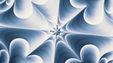 4k Soyut Çok Renkli Hareket Grafikleri arka planı. Fraktal dizilim 3 boyutlu. Yoga, kulüpler, gösteriler, mandala, fraktal animasyon.