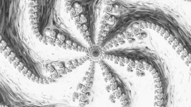 4k çözünürlüklü fraktal modellerin büyüleyici spiral tasarımı. Karmaşık 3 boyutlu fraktal desenlerin büyüleyici bir görüntüsü, büyüleyici 4K çözünürlüklü renklerin ve şekillerin büyüleyici dansında sarmalanıyor..