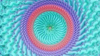 4k çözünürlüklü fraktal modellerin büyüleyici spiral tasarımı. Karmaşık 3 boyutlu fraktal desenlerin büyüleyici bir görüntüsü, büyüleyici 4K çözünürlüklü renklerin ve şekillerin büyüleyici dansında sarmalanıyor..
