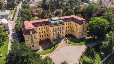 Jaromer from above, Czechia