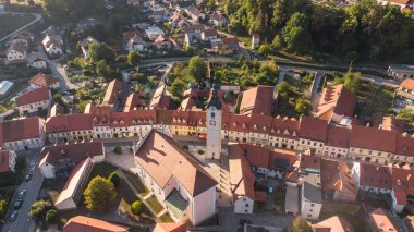 Kamnik old town from above, Slovenia