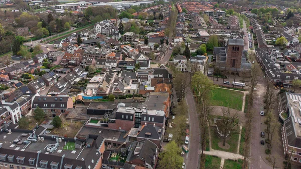 Top View Town Oisterwijk Nederland — Stockfoto