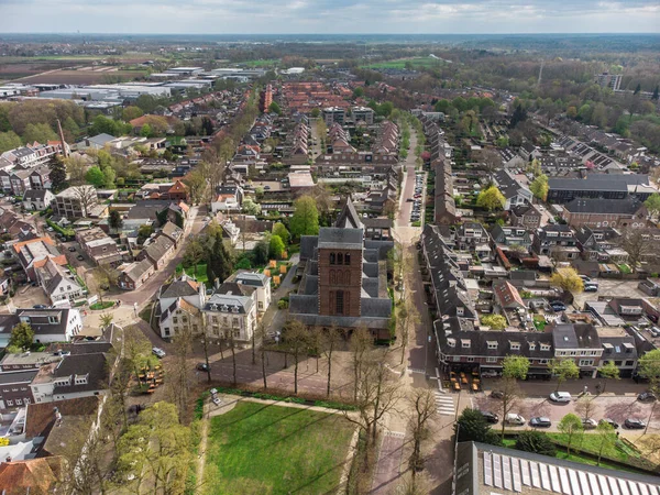 stock image A Top View of the Town of Oisterwijk in the Netherlands