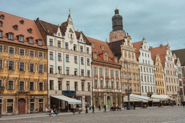 Pazar Meydanı, Eski Şehir. Wroclaw Polonya