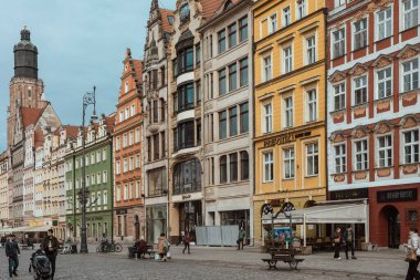 Pazar Meydanı, Eski Şehir. Wroclaw Polonya