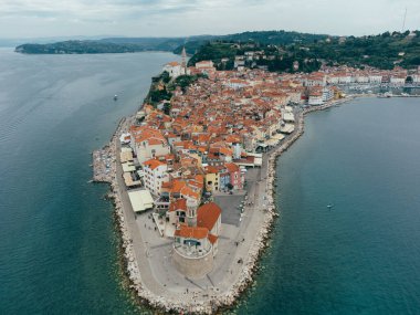 Piran Burnu Madona Noktası, Hava Manzarası, Slovenya