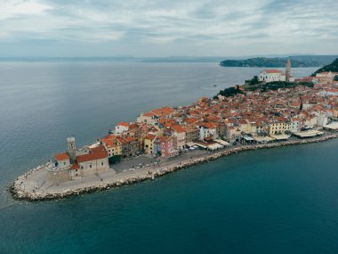 Piran Burnu Madona Noktası, Hava Manzarası, Slovenya