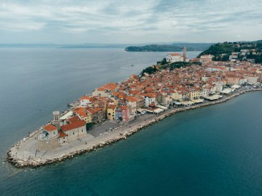 Piran Burnu Madona Noktası, Hava Manzarası, Slovenya