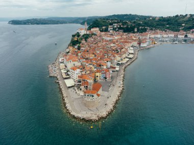 Piran Burnu Madona Noktası, Hava Manzarası, Slovenya