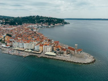 Piran Burnu Madona Noktası, Hava Manzarası, Slovenya