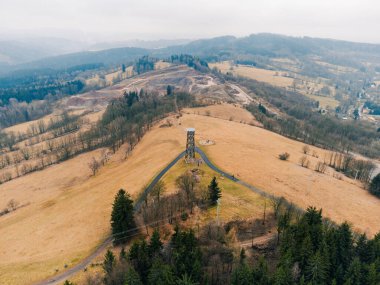 Eliska Gözlem Kulesi, Doğu Dev Dağları 'ndaki Tahta Gözlem Kulesi, Çek Cumhuriyeti