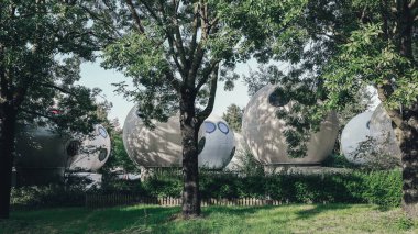Bolwoningen Küre Evleri Hertogenbosch, Den Bosch, Hollanda.